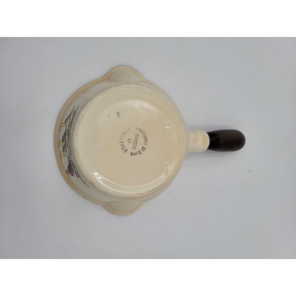 Vintage Metlox Poppytrail Colonial Heritage Sauce Or Gravy Server With Handle 6" - Picture 6 of 9